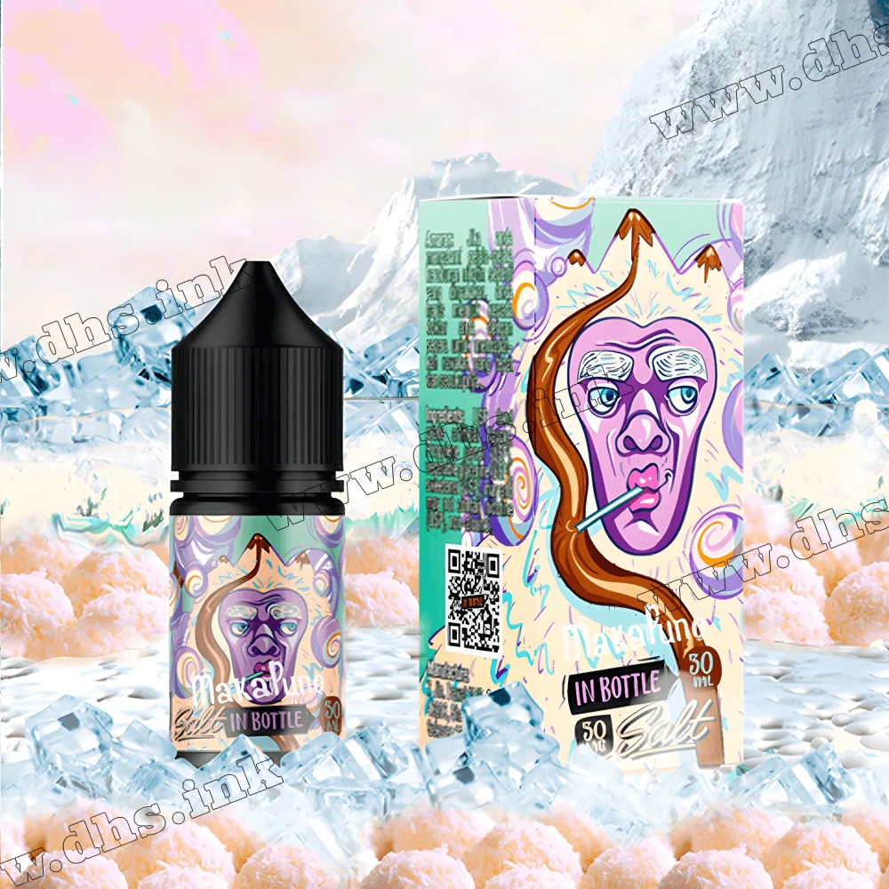 Набір для самозамісу In Bottle Puzzle Salt 30 мл (50 мг) - MakaPuno (Кокос, Морозиво)